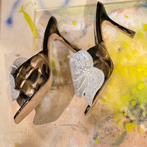 The Gift Quilted Heeled Slipper 7 - Picture 10 of 10